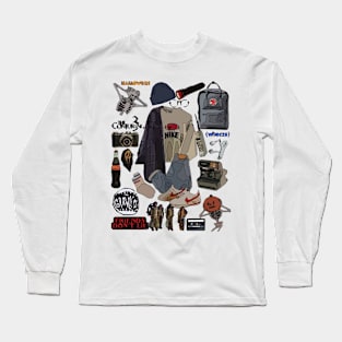 Retro Stuffs Long Sleeve T-Shirt